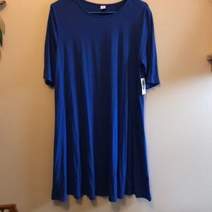 Old Navy Swing Dress royal blue size large